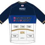 2026年RAAM参戦記念ジャージうら